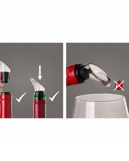 5-in-1 vyno rinkinys VACU VIN Elegant stilingoje pakuotėje