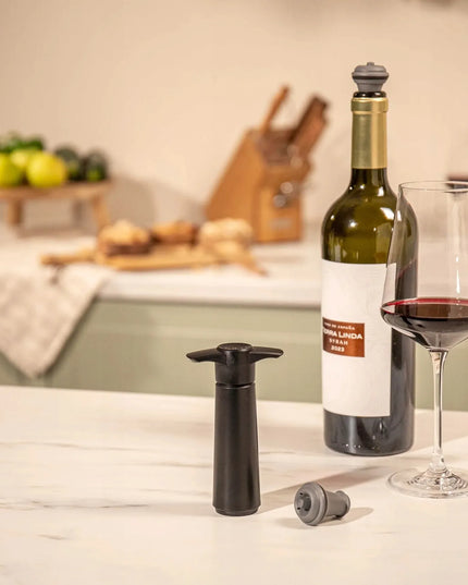 5-in-1 vyno rinkinys VACU VIN Elegant stilingoje pakuotėje