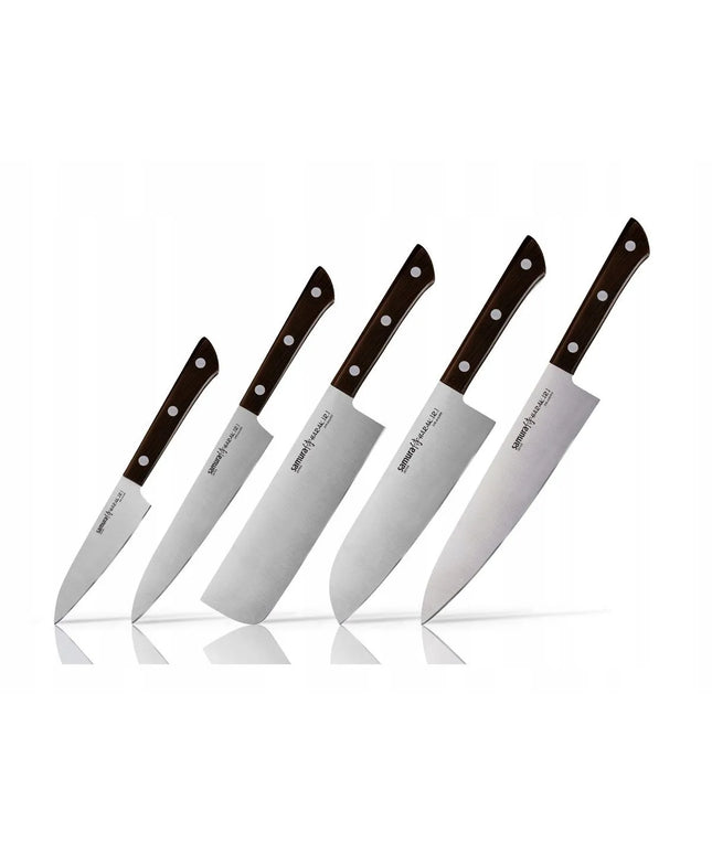 5 virtuvinių peilių rinkinys Samura Harakiri SHR-0250B