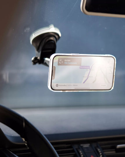 MAGNETINIS AUTOMOBILINIS LAIKIKLIS ANT STIKLO AR PRIETAISŲ SKYDELIO STIPRUS