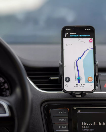 Automobilinis telefono laikiklis į ventiliacijos groteles Spacecase