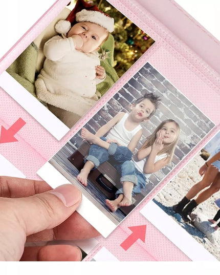 Rinkinys 3 viename: dėklas, albumas 108 nuotraukoms ir vaizdo ieškiklis, skirtas fotoaparatui FujiFilm Instax Mini 12