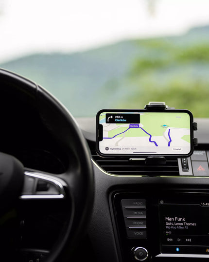 Automobilinis telefono laikiklis ant prietaisų skydelio Spacecase SC14