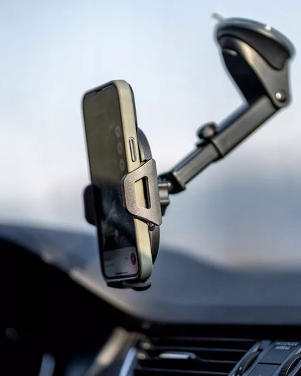 Spacecase automobilinis telefono laikiklis tvirtinamas prie stiklo arba prietaisų skydelio