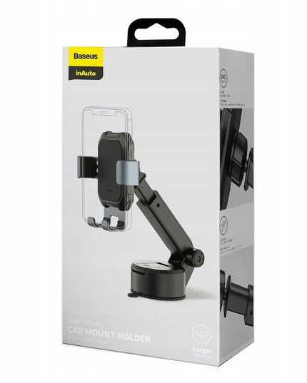 BASEUS Gravitacinis automobilinis telefono laikiklis ant prietaisų skydelio/stiklo