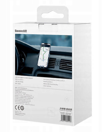 BASEUS Gravitacinis laikiklis automobiliui ant vėdinimo grotelių