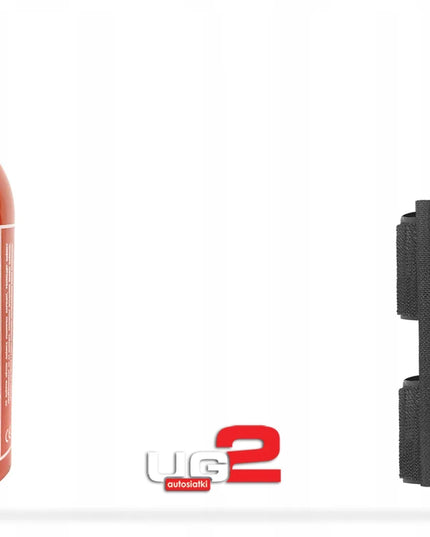 Automobilinis gesintuvas 1 kg su UG2 lipukiniu laikikliu apmušalams, šviesą atspindintis