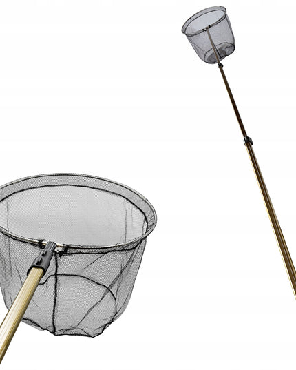 Teleskopinis meškeriojimo graibštas itin ilgas 335 cm