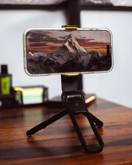 Spacecase mini telefono stovas ir asmenukių lazda 3in1