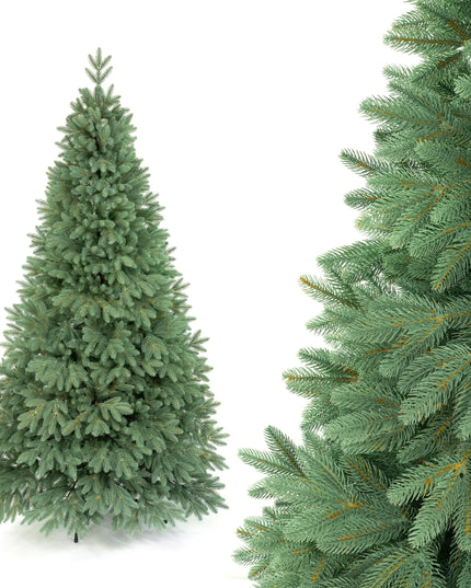 Dirbtinė Kalėdų eglutė PREMIUM Sidabrinė eglė SILVER SKY 3D 100% PE 220 cm