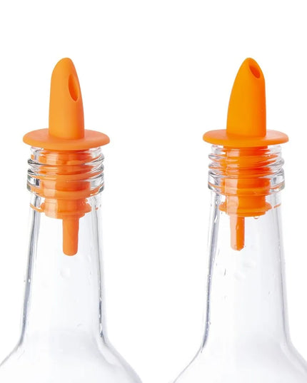 6 vnt. butelių dozatorių rinkinys alkoholiui, spiritui, vynui ir aliejui