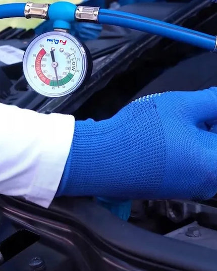 AUTOMOBILINIO ORO KONDICIONIERIAUS PILDYMO RINKINYS 2x R1234yf ŠALTNEŠIS