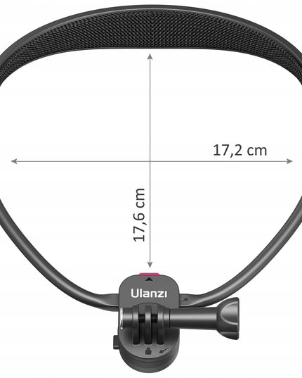 Ulanzi Go-Quick II magnetinis kaklo laikiklis GoPro tipo kamerai