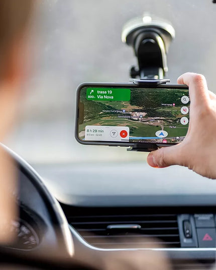 Spacecase automobilinis telefono laikiklis tvirtinamas prie stiklo arba prietaisų skydelio