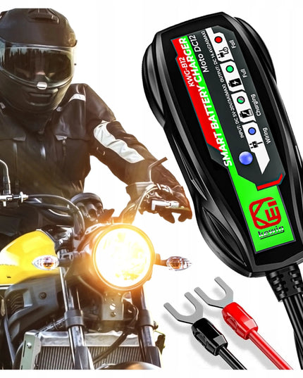 Automatinis 12 V akumuliatorių įkroviklis „Kewig“ motociklui ir keturračiui, USB-C