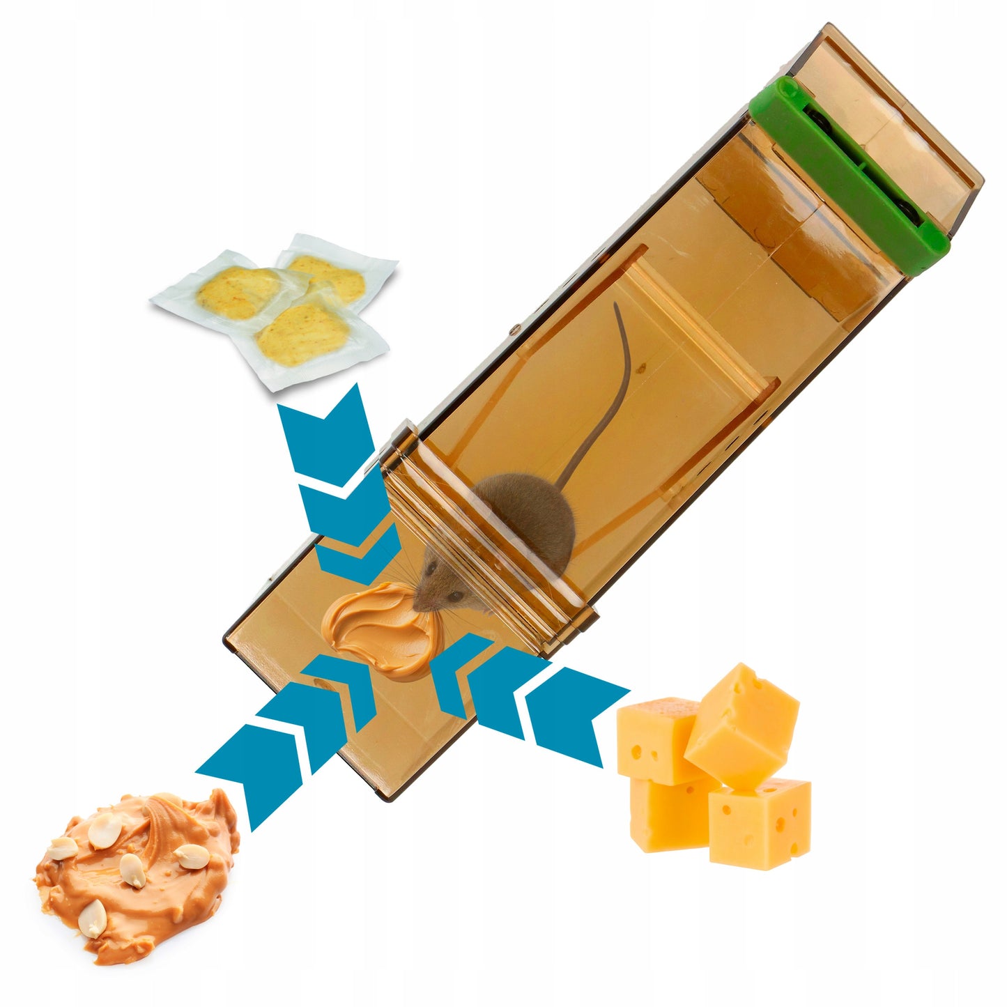 HUMANITARINIS GAUDYTUvas GYVATRAUKIS PELĖKAUTAI GRAUŽIKAMS NO PEST (5 VNT)