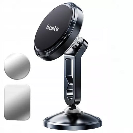 BOSTE magnetinis automobilinis telefono laikiklis stiprus stabilus ant prietaisų skydelio