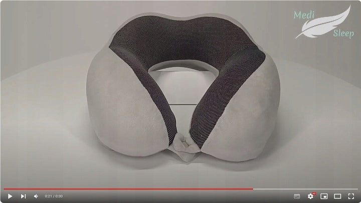 Kelioninė kaklo pagalvėlė, automobilio atrama, atminties putų