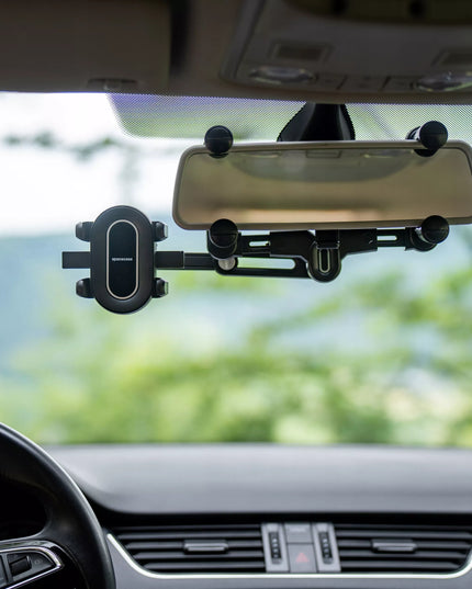 AUTOMOBILINIS TELEFONO LAIKIKLIS ANT GALINIO VAIZDO VEIDRODĖLIO TVIRTAS