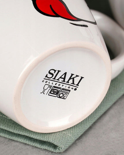 6x Puodeliai BUŹKI rinkinys, puodelis kavai, arbatai, žolelėms