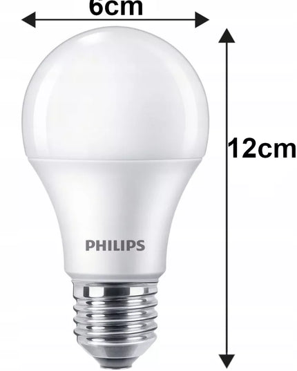 6x LED lemputė E27 PHILIPS 13W = 100W 1521lm 4000K Premium A60, rinkinys