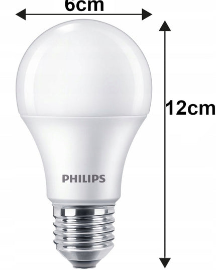 6x LED lemputė E27 PHILIPS 13W = 100W 1521lm Spalva 4000K Premium A60 Rinkinys