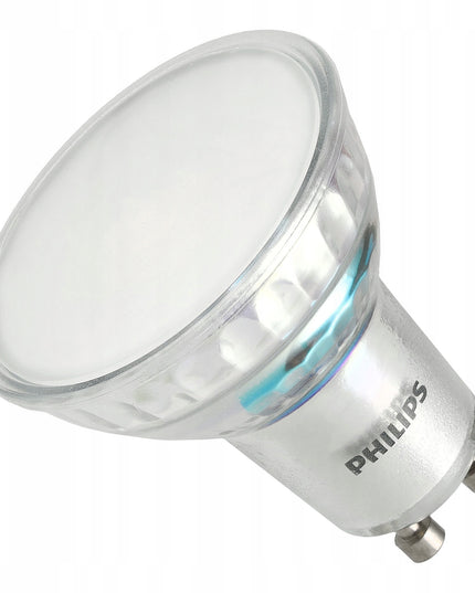 6x LED lemputė GU10 PHILIPS 4,9W 550lm Neutrali spalva 4000k Premium Rinkinys