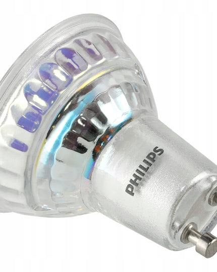 6x LED lemputė GU10 PHILIPS 4,9W 550lm Neutrali spalva 4000k Premium Rinkinys