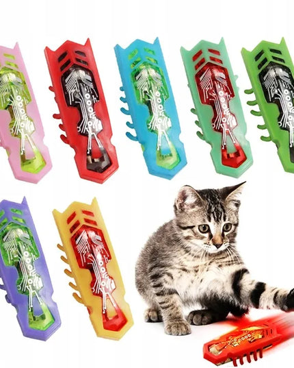 7 vnt. tarakonų vabzdžių žaislai katėms kaip Hexbug La Cucaracha