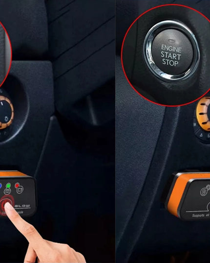 Diagnostinis OBD2 Bluetooth sąsajos testeris Android iOS Windows lenkų