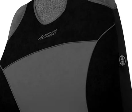 „Pok-Ter ACTIVE SPORT“ universalūs pilki priekinių automobilio sėdynių užvalkalai