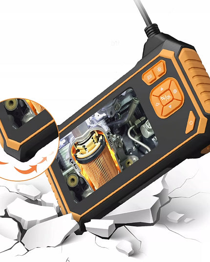 RETOO apžiūros kamera endoskopas 3M LCD HD 4,3" 8MM FULL HD 360° MICRO SD 64GB