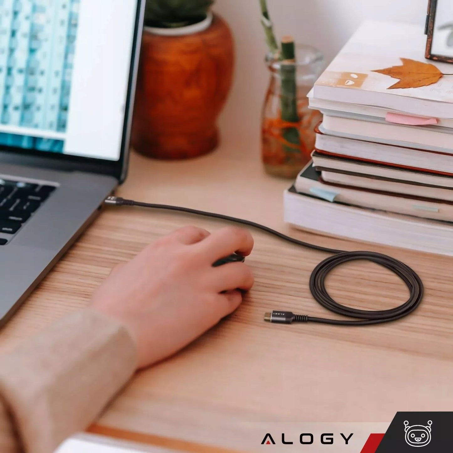 Kabelis HDMI 2.1 PREMIUM High Speed 10K 8K/60HZ 4K/120HZ 5m SERTIKUOTAS