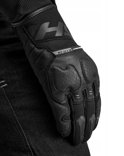 Shima Blaze 3.0 vyriškos trumpos vasarinės motociklininko pirštinės, juodos, XL