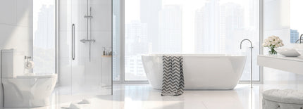 Termostatinis dušo komplektas TOM, chromas, montuojamas ant sienos