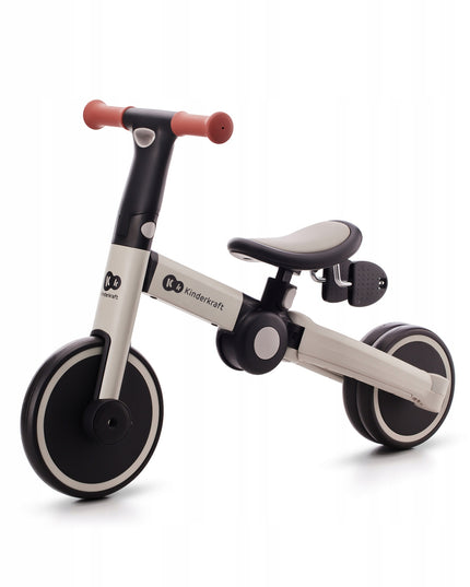 Kinderkraft Dviratukas Triratukas 3in1 4Trike Pilkas