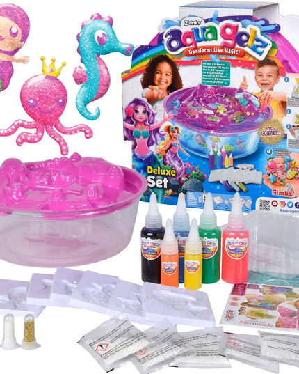 „Simba Aqua Gelz“ didysis kūrybinis rinkinys „Magiškos undinėlės“ – geliai ir formelės
