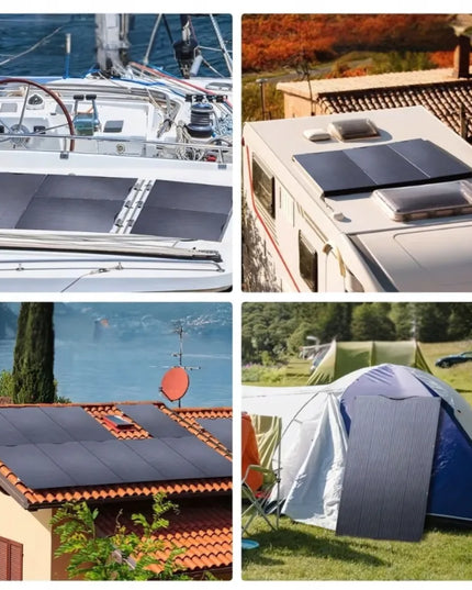 Allpowers SF200 200 W lanksti nešiojamoji saulės baterija