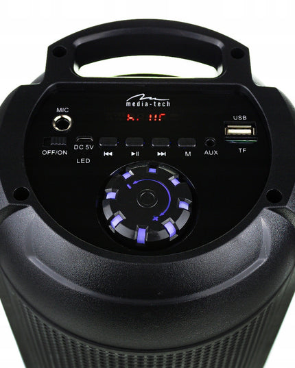 Nešiojamasis garsiakalbis Media-tech Partybox UNI BT juodas 30 W
