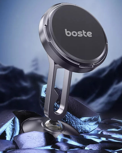 BOSTE magnetinis automobilinis telefono laikiklis stiprus stabilus ant prietaisų skydelio