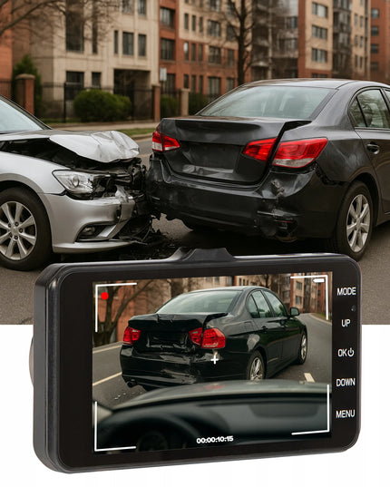 Automobilio vaizdo registratorius „BLOW F800“ su galinio vaizdo kamera FULL HD