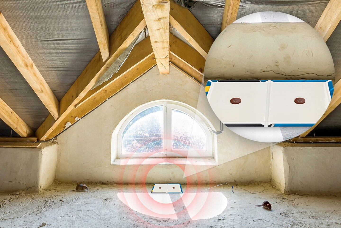 Lipni spąstai pelėms, žiurkėms ir graužikams NO PEST su klijais