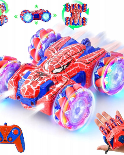 „Spider“ 2,4 GHz nuotoliniu būdu valdomas automobilis vaikams, valdomas gestais ir pulteliu