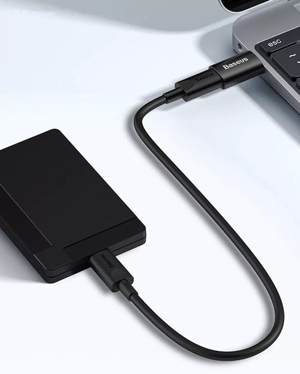 BASEUS USB-C į USB 3.1 adapteris, OTG konverteris, 10Gb/s, 2.4A, 2 vnt.