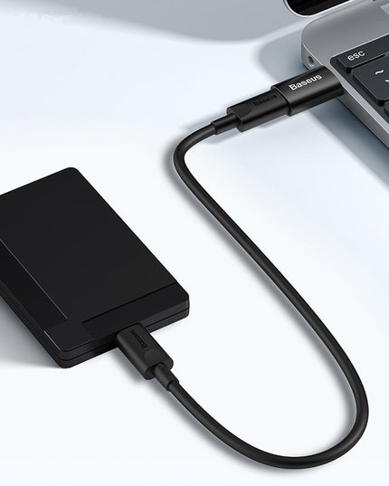 BASEUS USB C į USB 3.1 adapterio konverteris OTG 10Gb/s 2,4A 2 vnt.