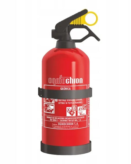 2 × Ogniochron automobilinis gesintuvas BC, 1 kg, su laikikliu