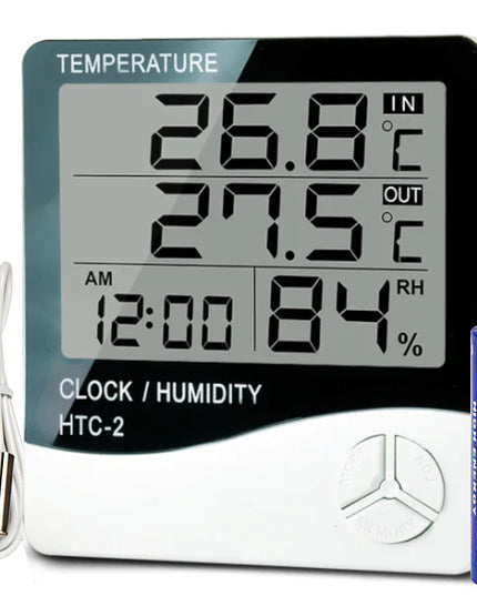 3X ORŲ STOTIS TERMOMETRAS HIGROMETRAS PATALPŲ MINI KOMPLEKTAS