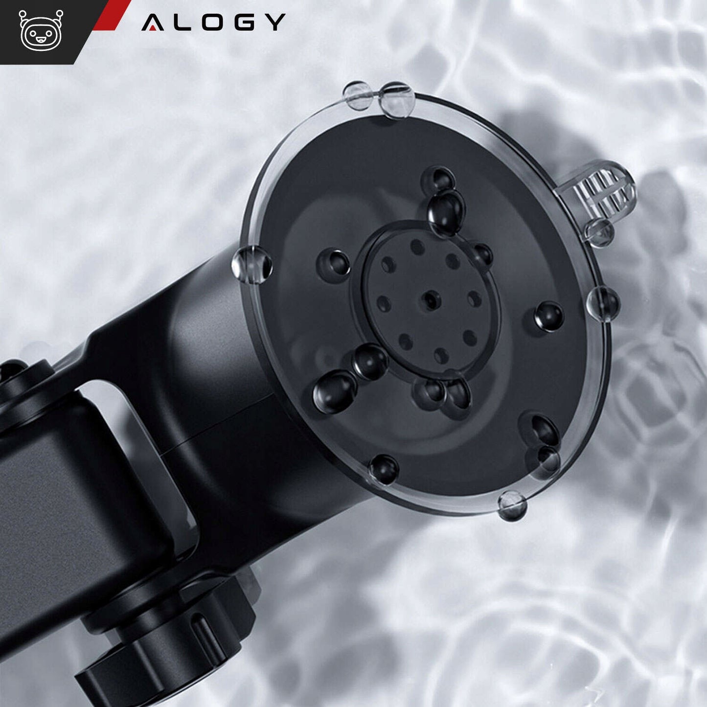 Tvirtas automobilinis telefono laikiklis - tinka priekiniam stiklui, prietaisų skydeliui, salonui