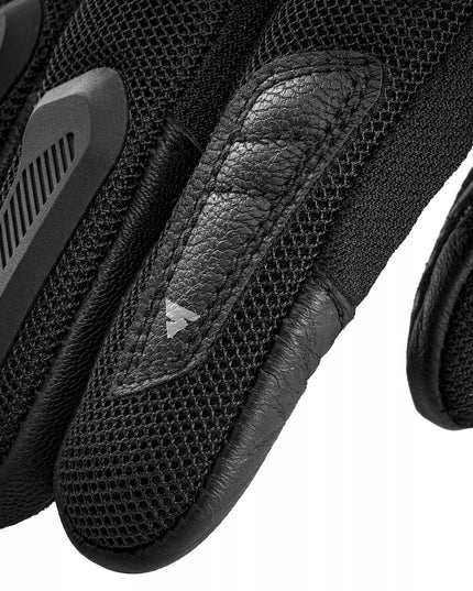 Shima Blaze 3.0 vyriškos trumpos vasarinės motociklininko pirštinės, juodos, XL