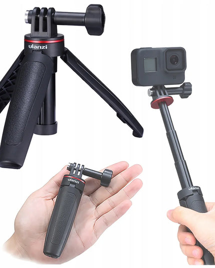 ULANZI MT-09 monopodas-trikojis, skirtas GoPro MAX, Hero 13, 12, 11, 10, 9 ir 8